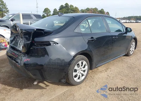 2025 Toyota Corolla Le from USA, damaged, VIN 5YFB4MDE4SP233205